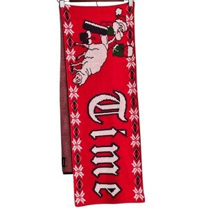 Diesel Rare Limited Edition Holiday Time Santa Scarf